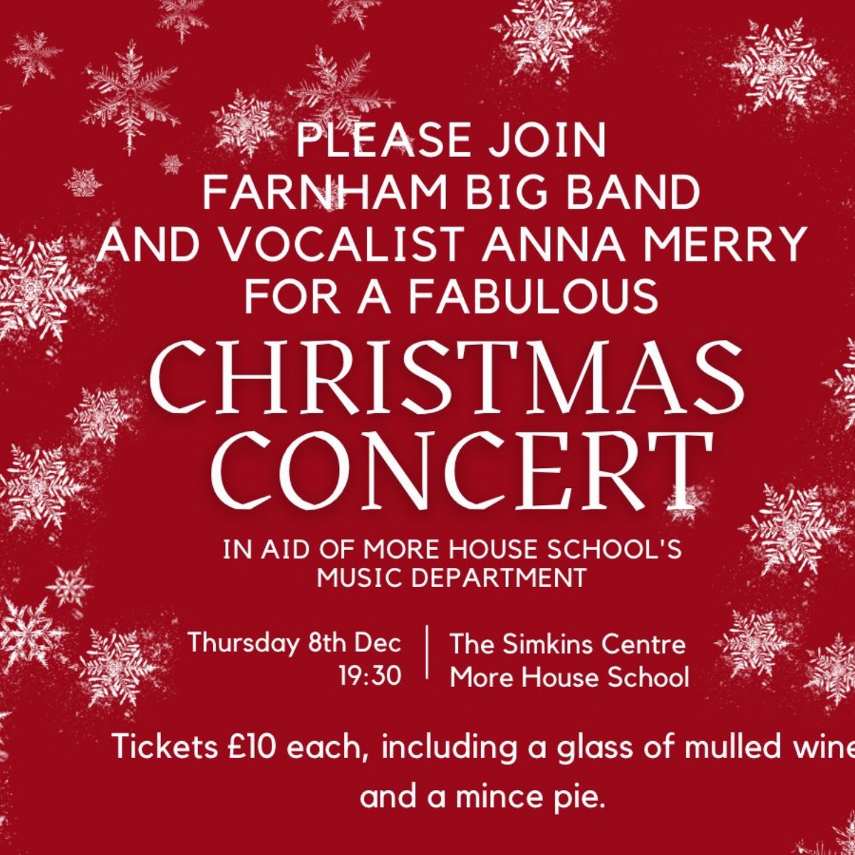 More House School - Farnham Big Band Concert - Thursday 8th December 7 ...