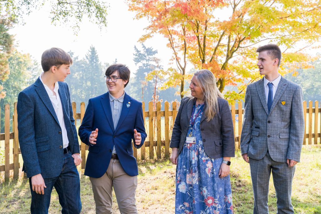 More House School Sixth Form Pupils