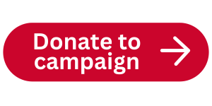 Red button with white text that reads Donate to Campaign